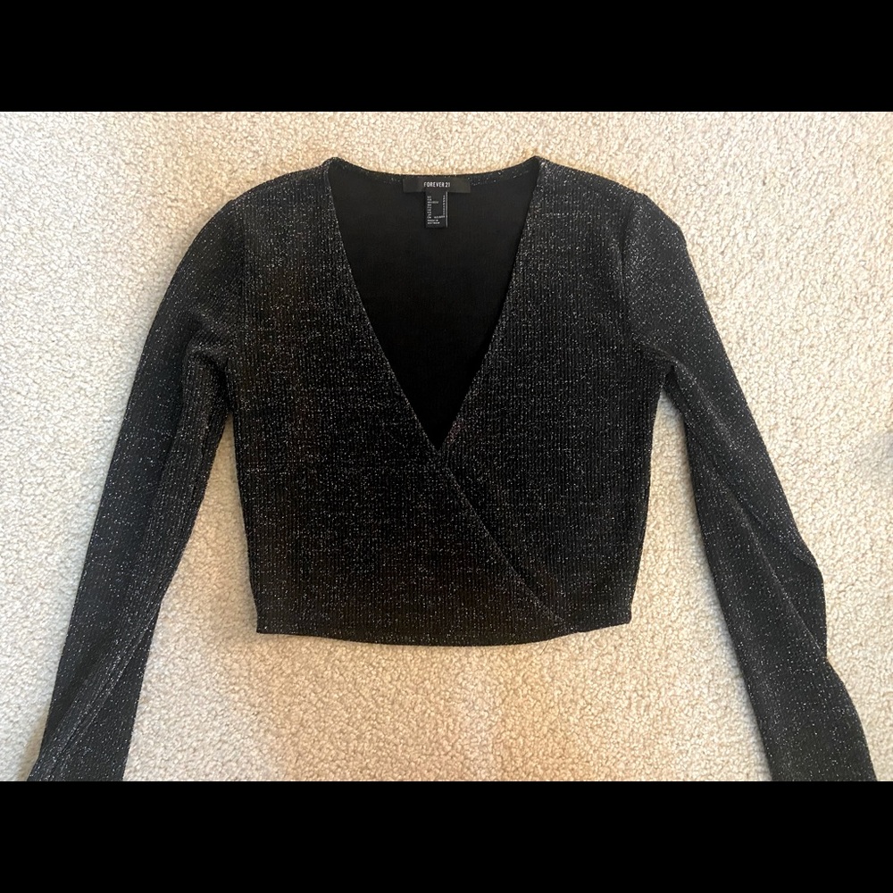 Forever 21 Glitter Top